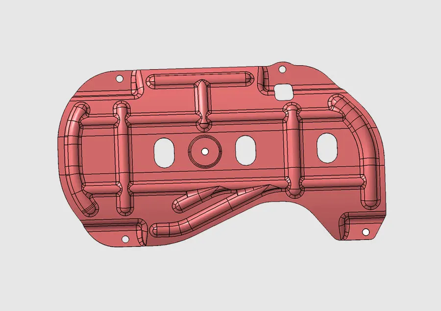 Plate Oil Pan Baffle